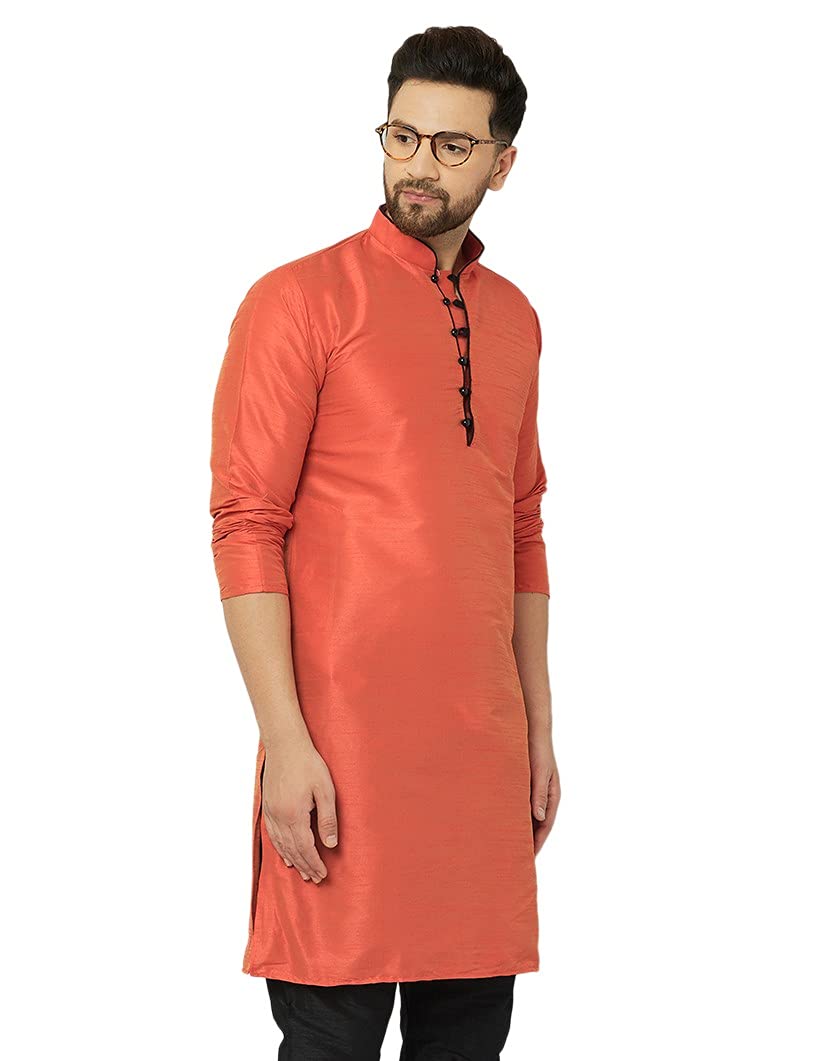 ABH LIFESTYLE Men's Silk Long Kurta only.