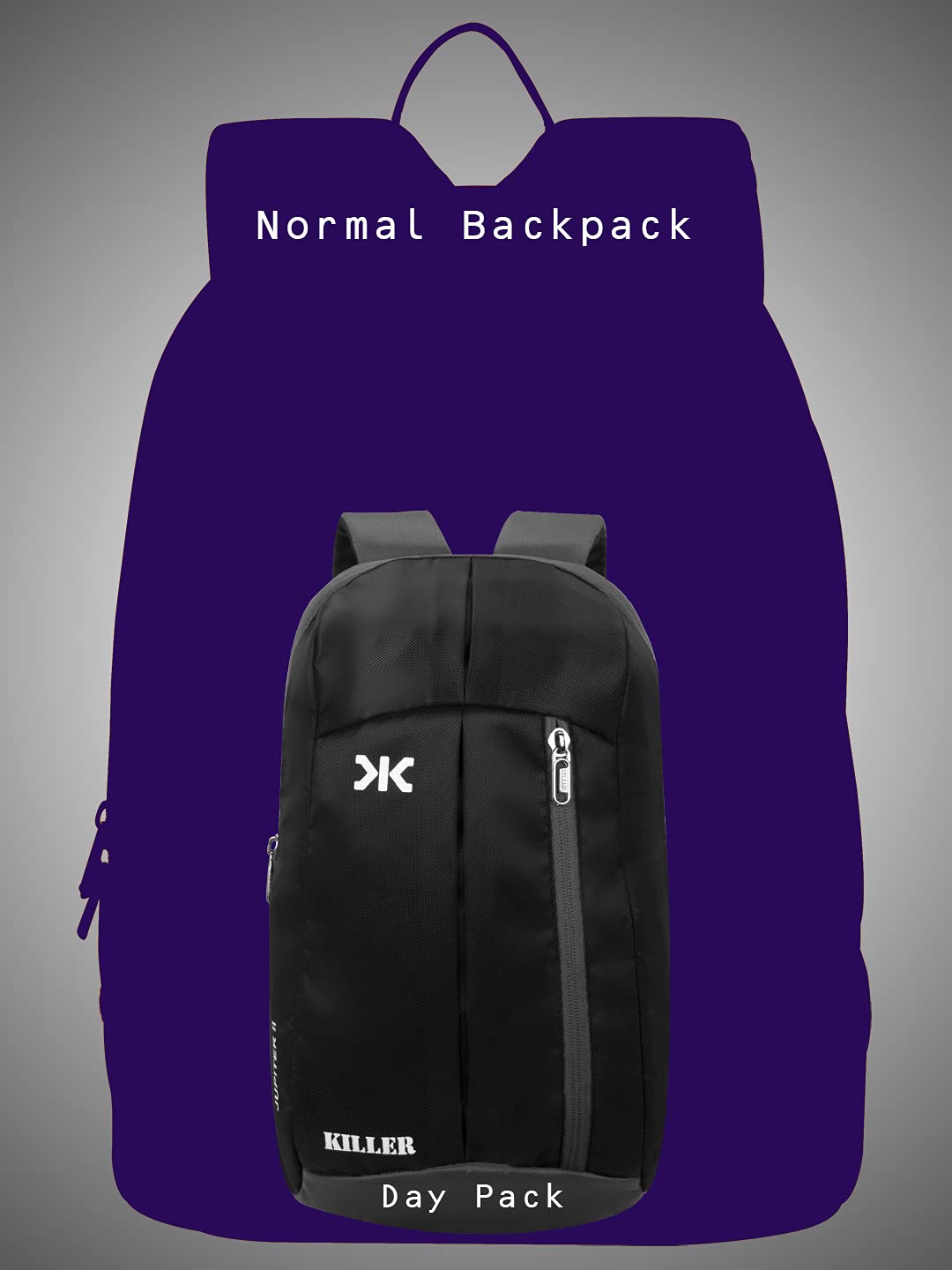 KILLER Jupiter Small Outdoor Mini Backpack 12L - alphahostel.in