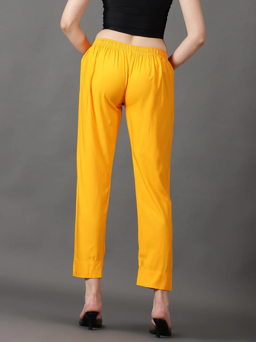 Cadila Women's Cotton Drawstring Rayon Pants