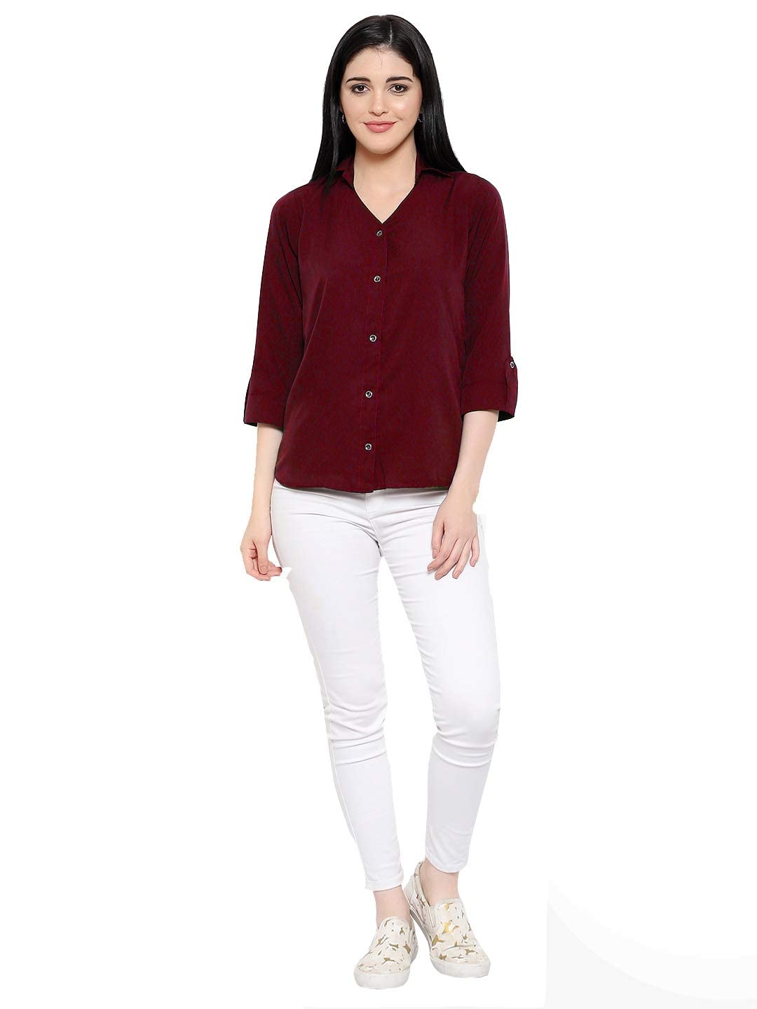 Leriya Fashion Women's Summer Cotton Plain Tops