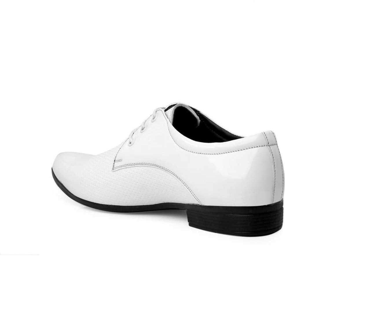 GELLWOJ Men's Leather Royal Patent Leather Shoes - alphahostel.in