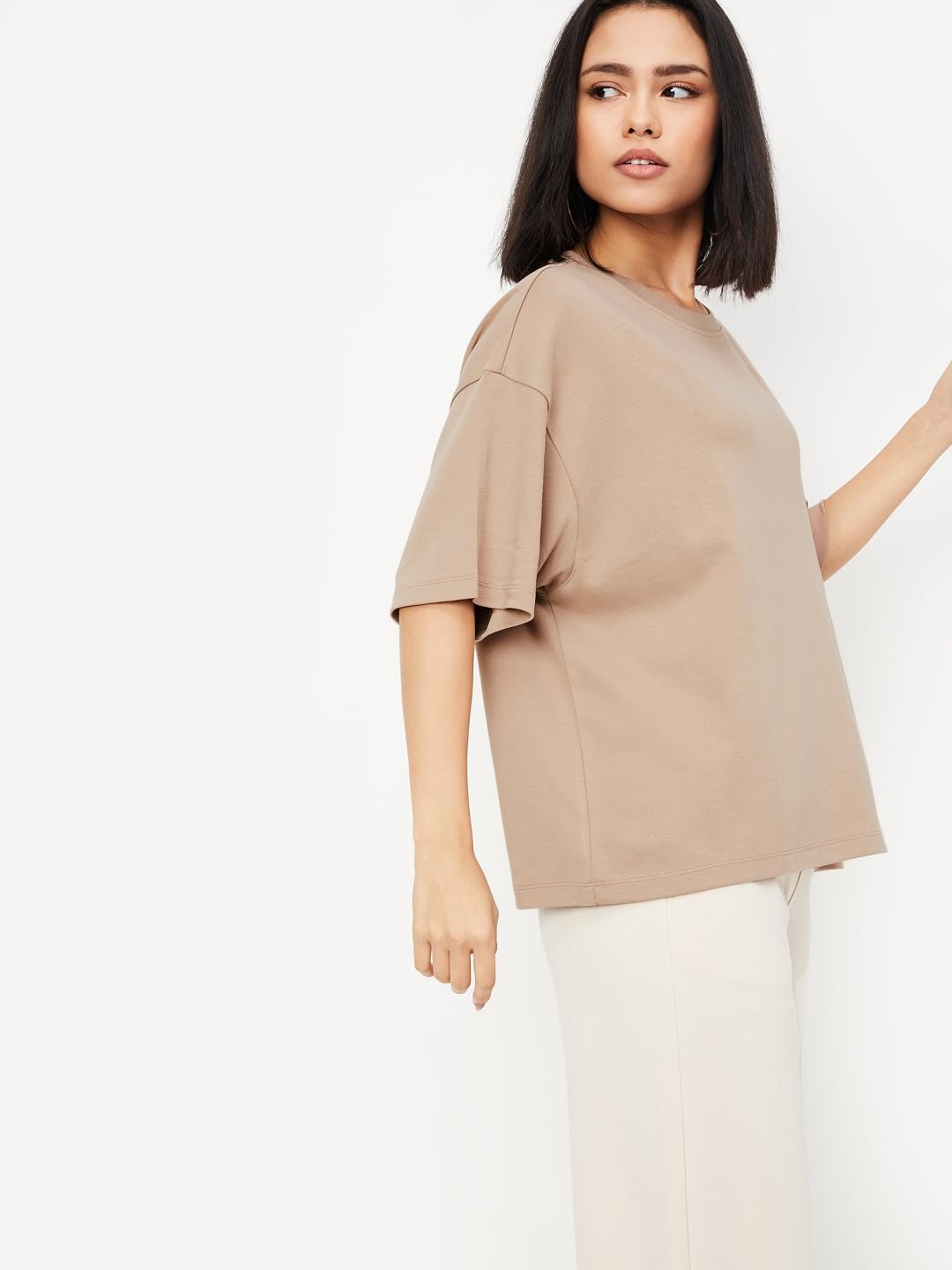 Max Women's Cotton Regular Fit T-Shirt