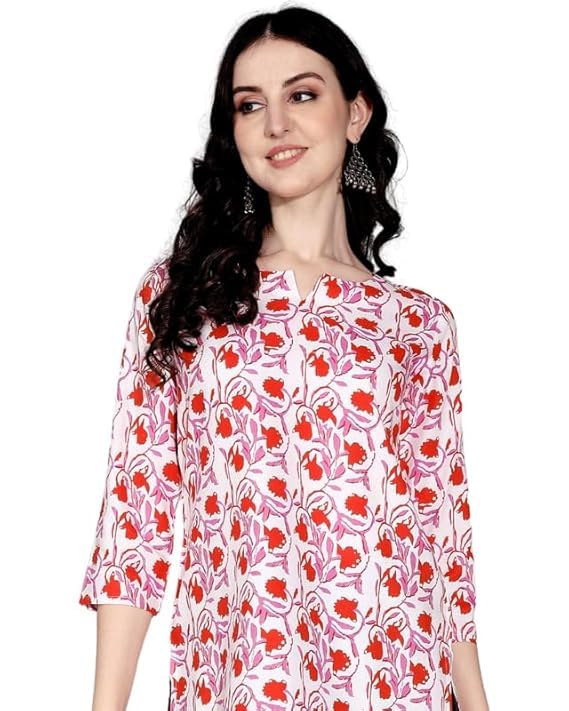 Regular Fit Printed Shirt Top Women