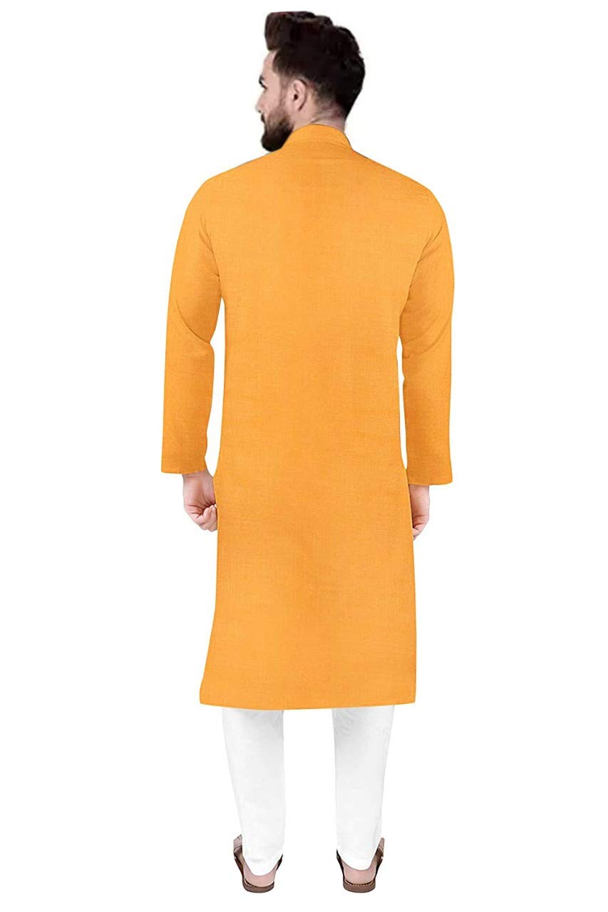 trustous Men's Cotton Kurta Set
