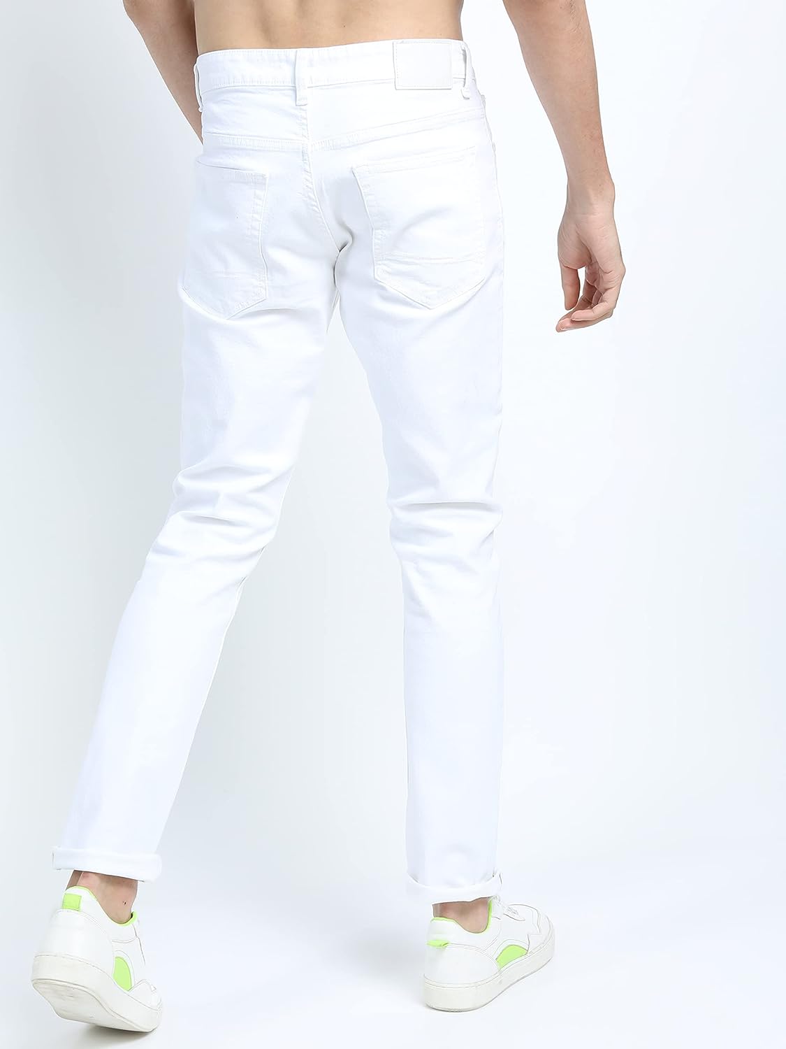 KETCH Men's Slim Fit Mid Rise Jeans (Stretchable)