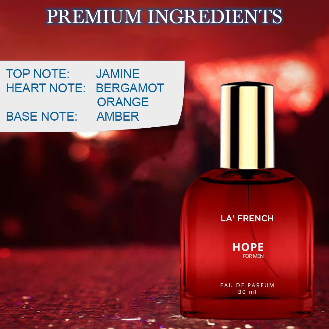 LA' French Hope Perfume 30Ml For Men | Eau De Parfum