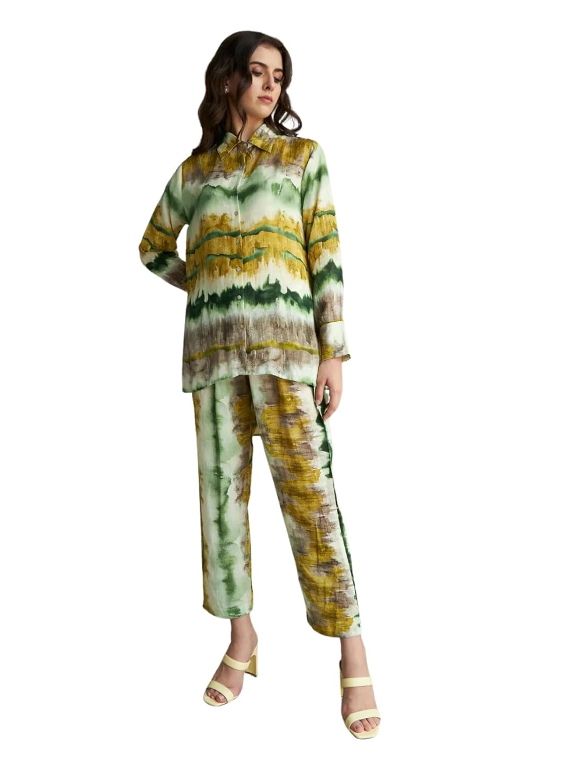 LERIYA FASHION Paisley Printed Kurta-Set for Women