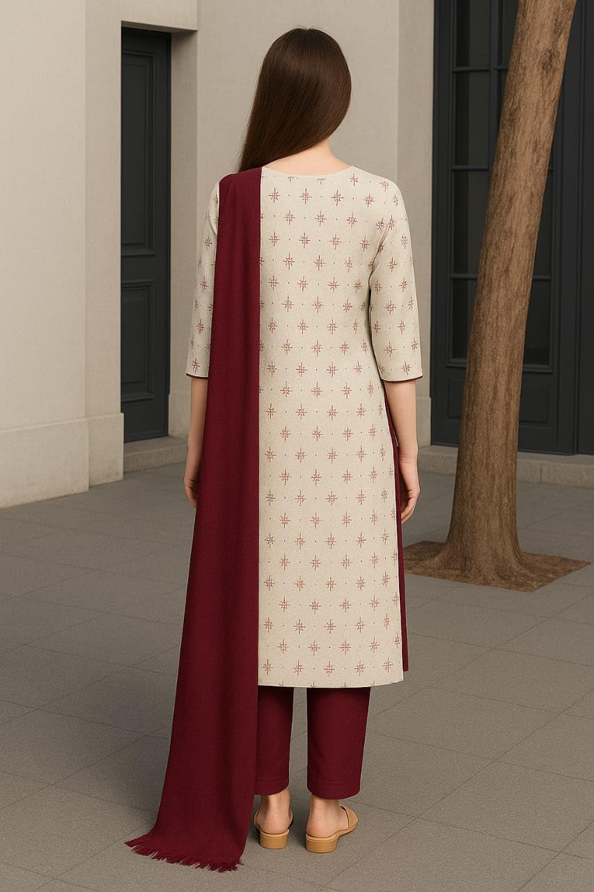 AL-IZHAAN Enterprises Women's Cotton Blend Straight