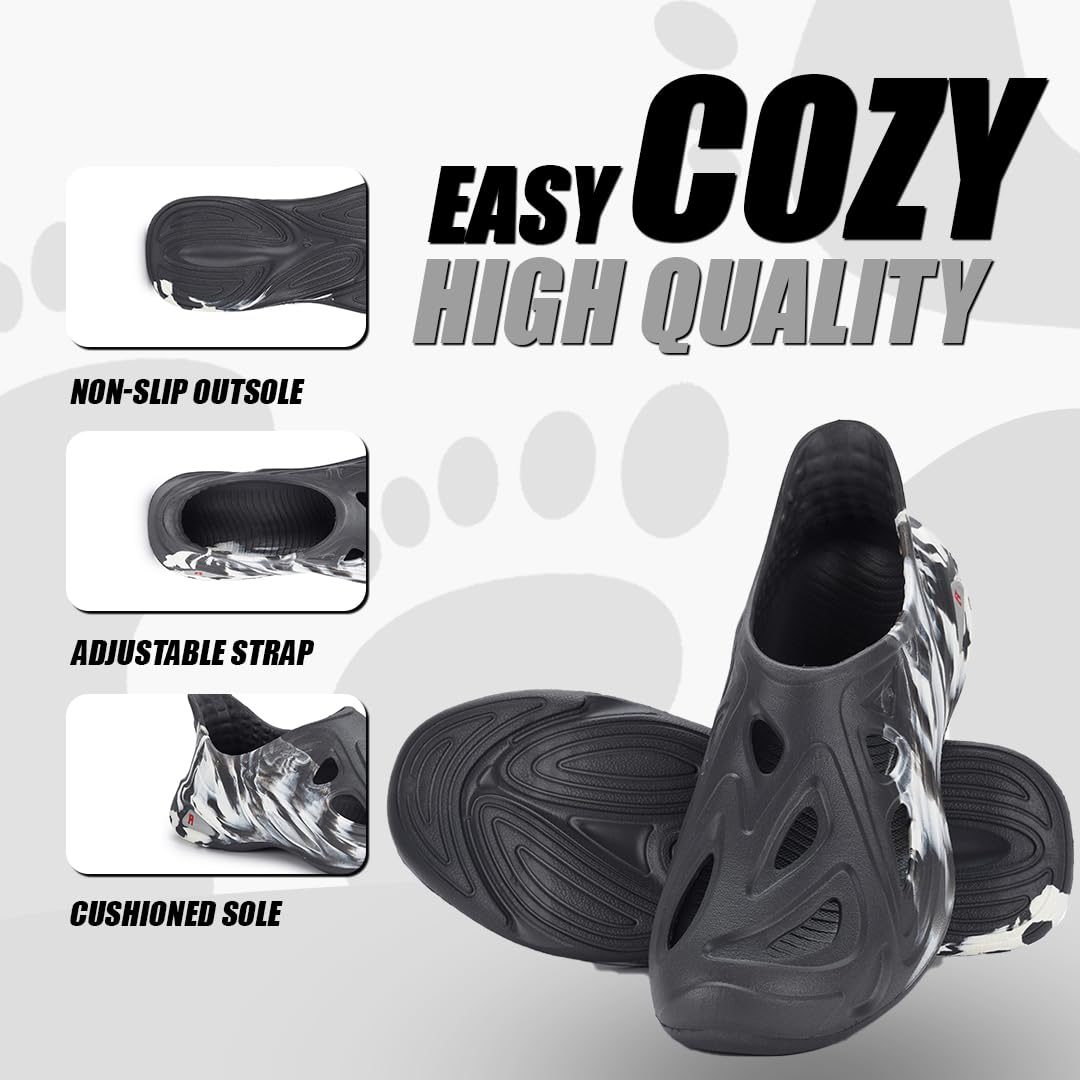 leecook Men's Lightweight Ventilated Clogs