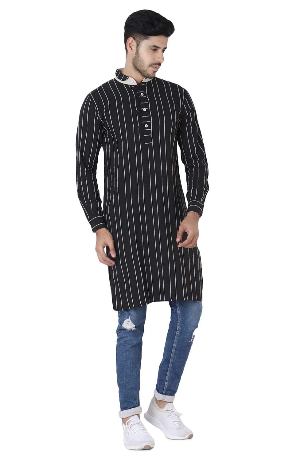 OM SAI LATEST CREATION Men's Cotton Regular Fashion