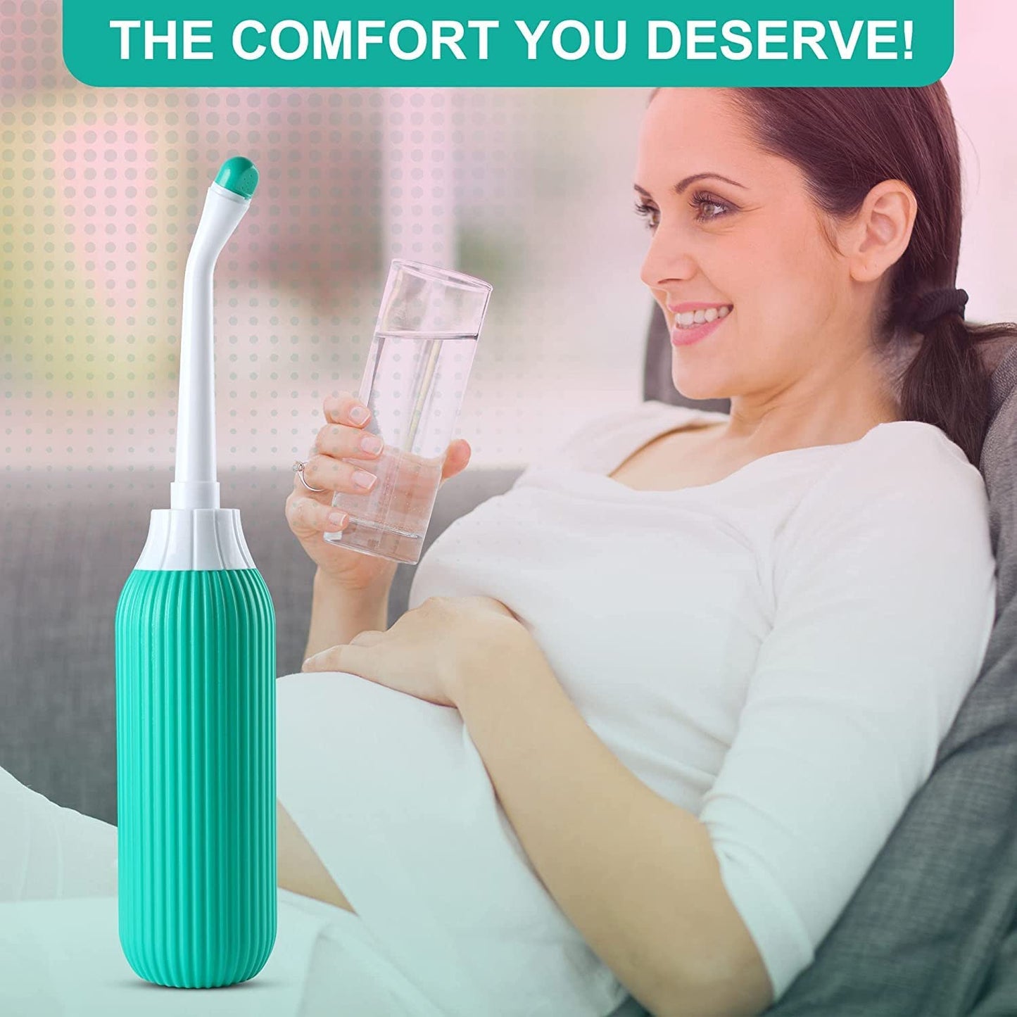 DOCAT Handheld Portable Bidet Spray Bottle for Toilet