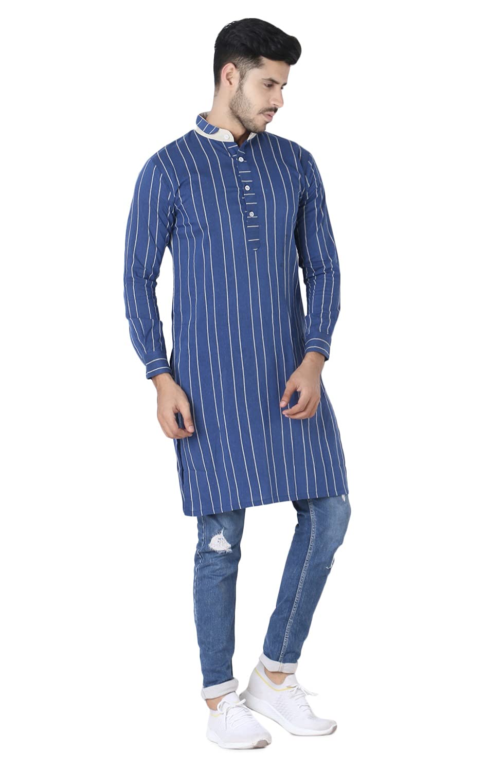 OM SAI LATEST CREATION Men's Cotton Regular Fashion