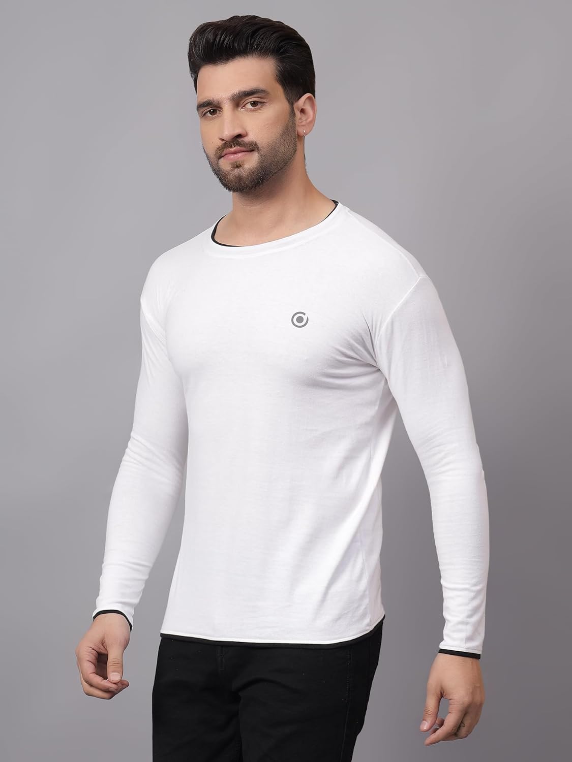 FASHA Men's Solid Regular Fit