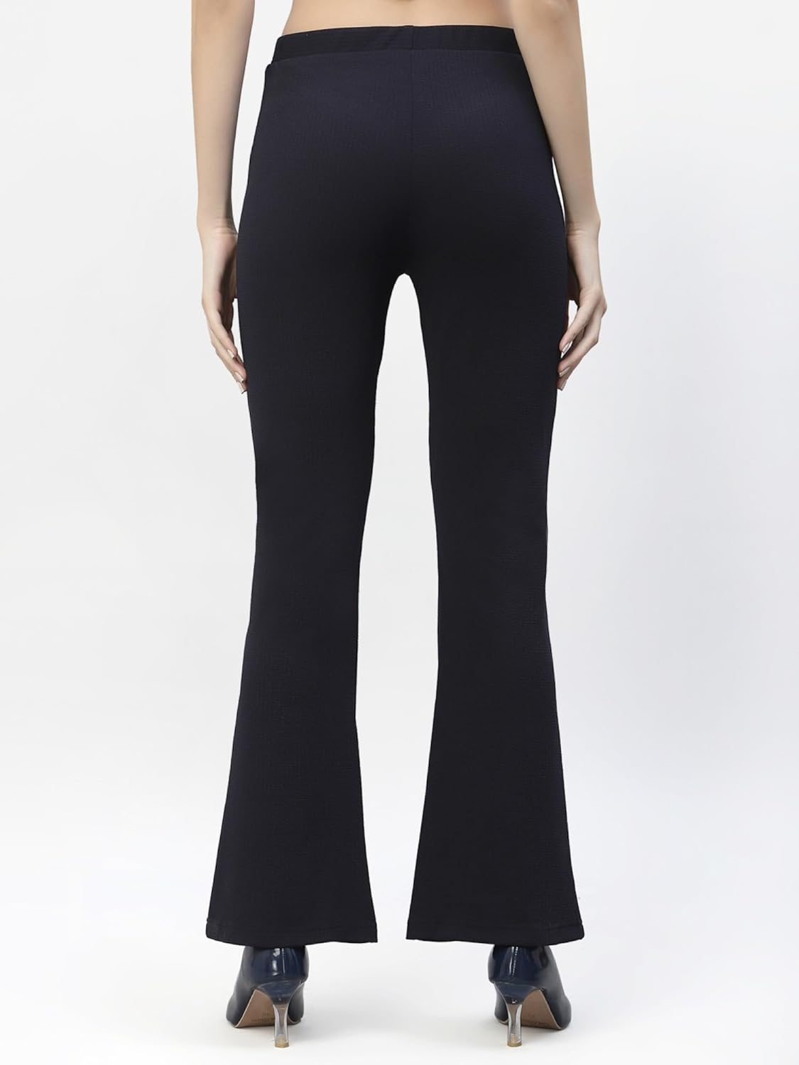 POPWINGS Casual Solid Regular Fit Solid Trouser