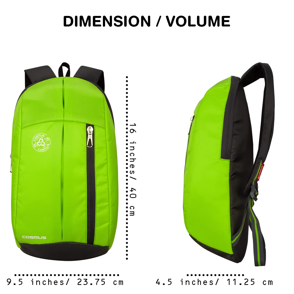 Cosmus Zipit Small Outdoor Mini Backpack 12 L - alphahostel.in