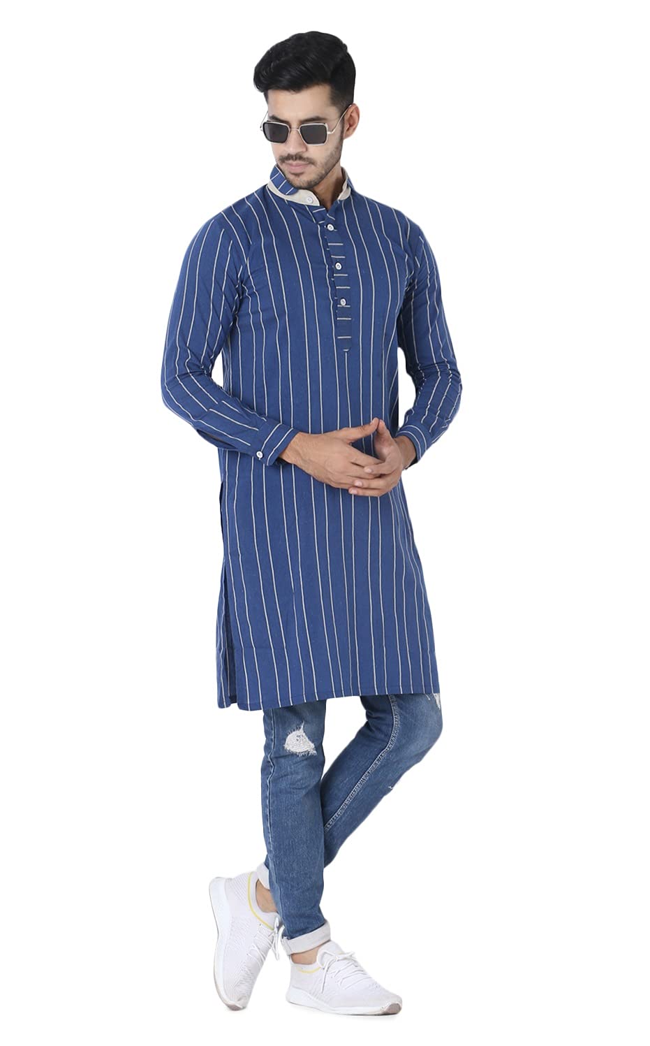 OM SAI LATEST CREATION Men's Cotton Regular Fashion