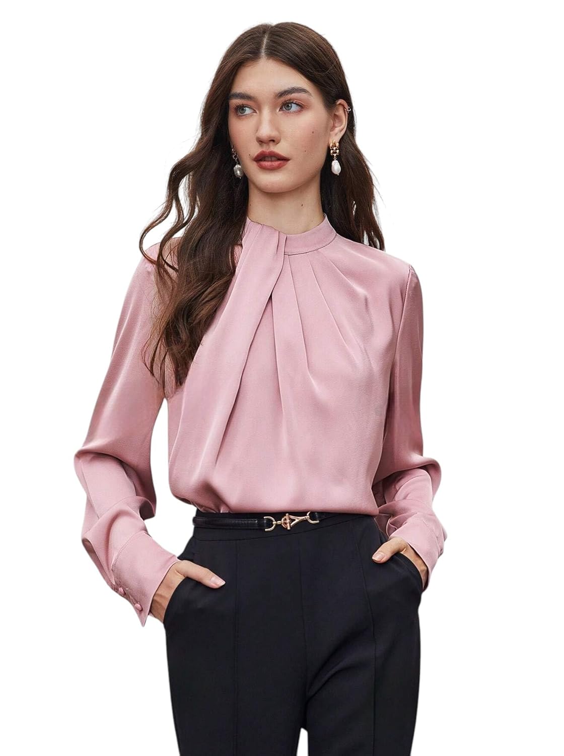 LITZO Top for Women Regular Fit Latest Stylish Office Wear Western Top (T-L-01-04)