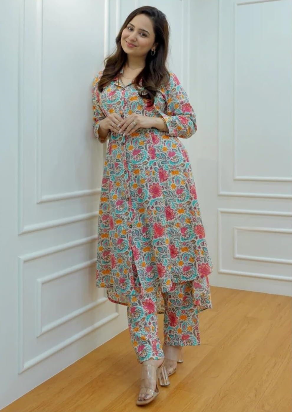LERIYA FASHION Anarkali Kurta-Set for Women