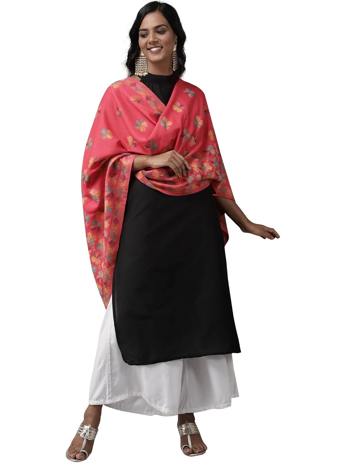 INDO ERA Women's Rayon Woven Design Dupatta