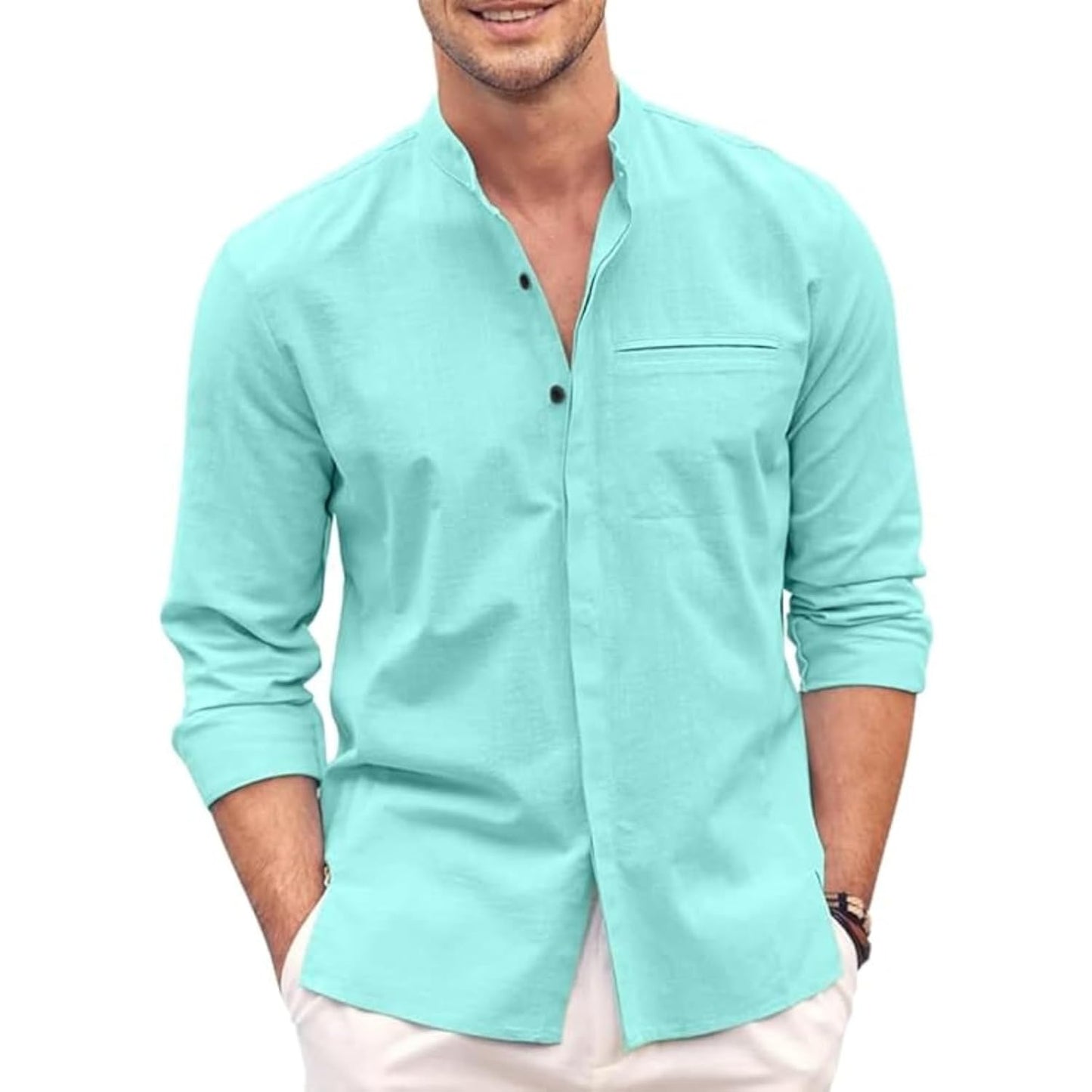 Bellstone Men's Solid Regular Fit Shirt