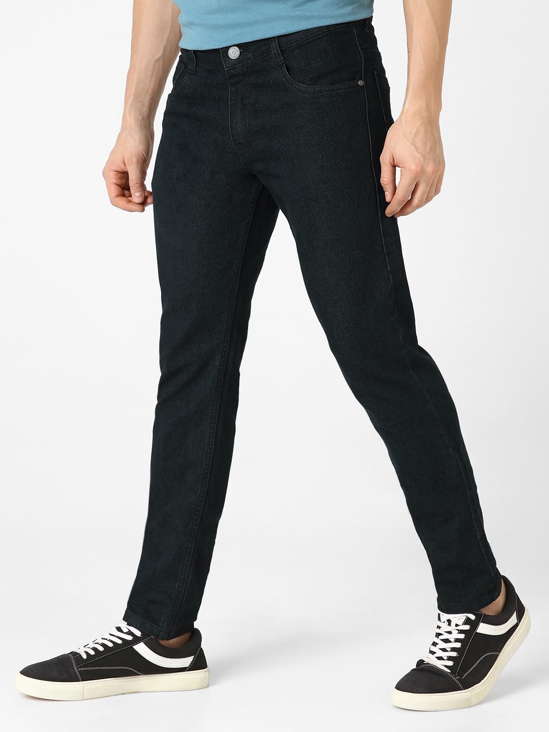 Urbano Fashion Men's Slim Fit Washed Jeans Stretchable