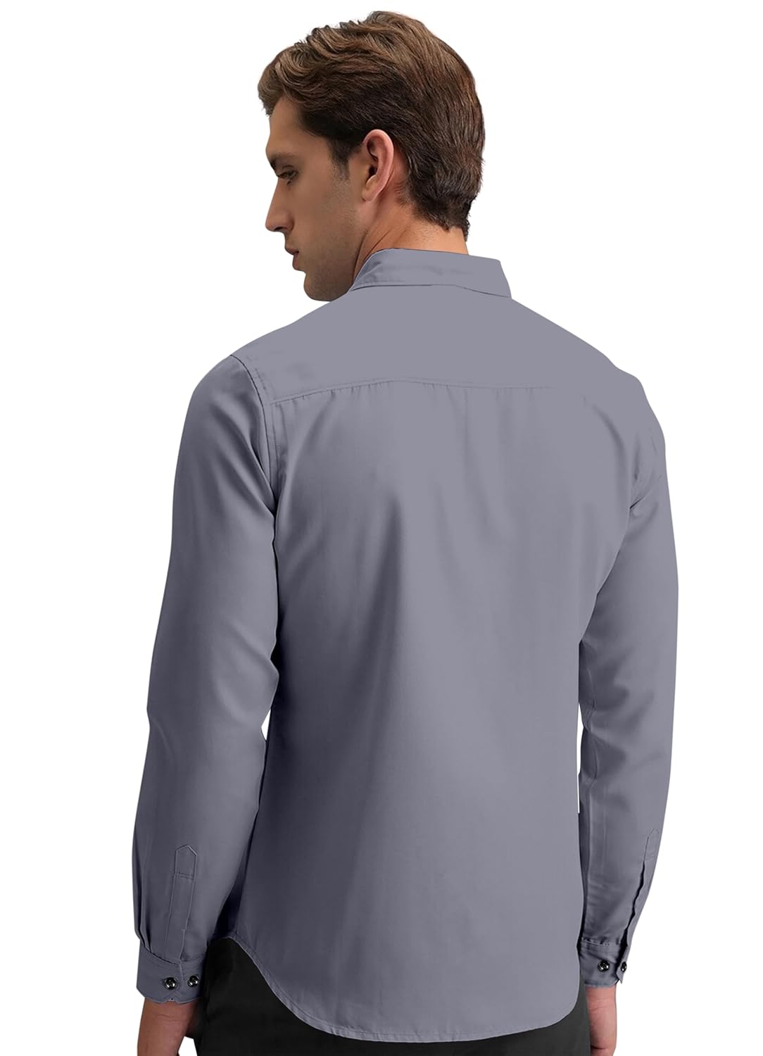 Shirt's Collection Solid Pattern Shirt(Contrast - Parent)