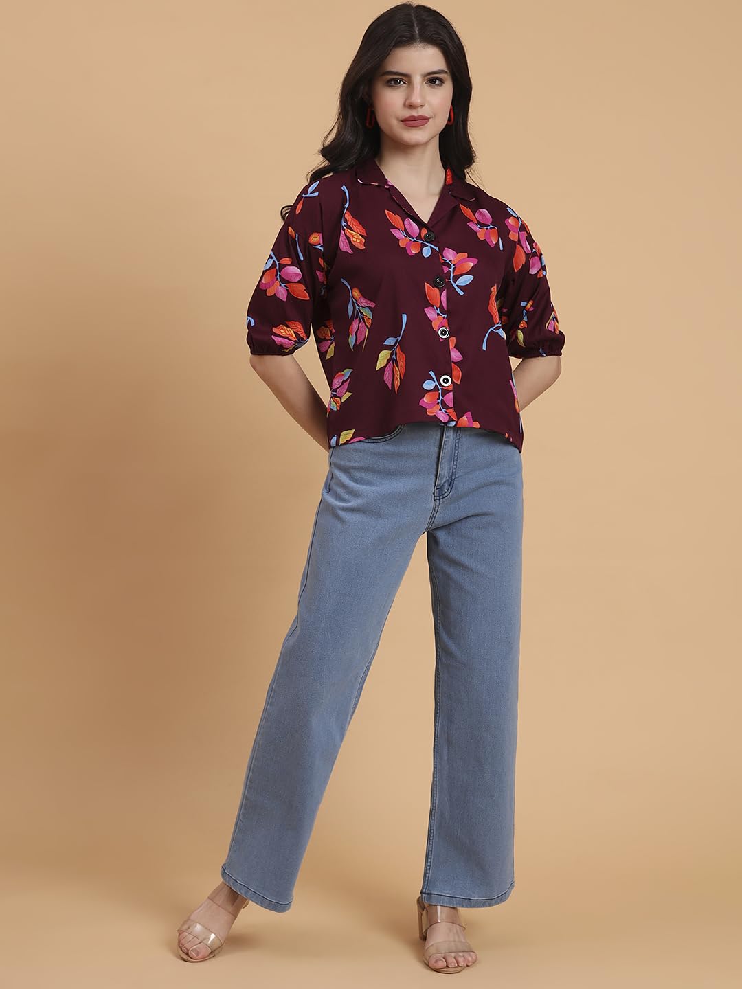 SOFISTY Women's Boxy Shirt | Cotton Bland