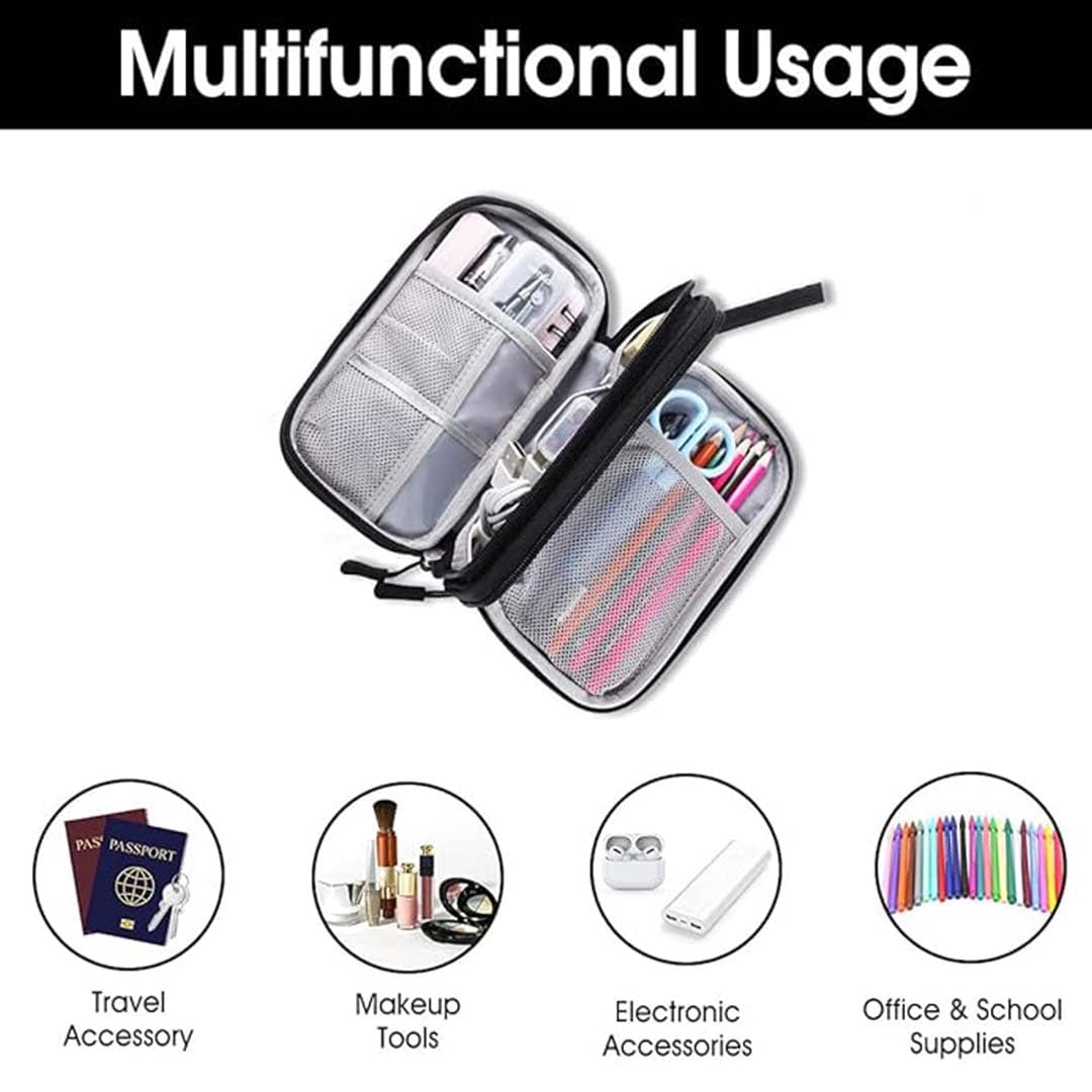 Elfora Cable Organizer Pouch | Travel Organiser Bag