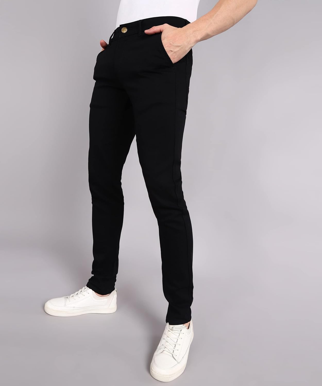 Urbano Fashion Men's Slim Fit Washed Jeans Stretchable