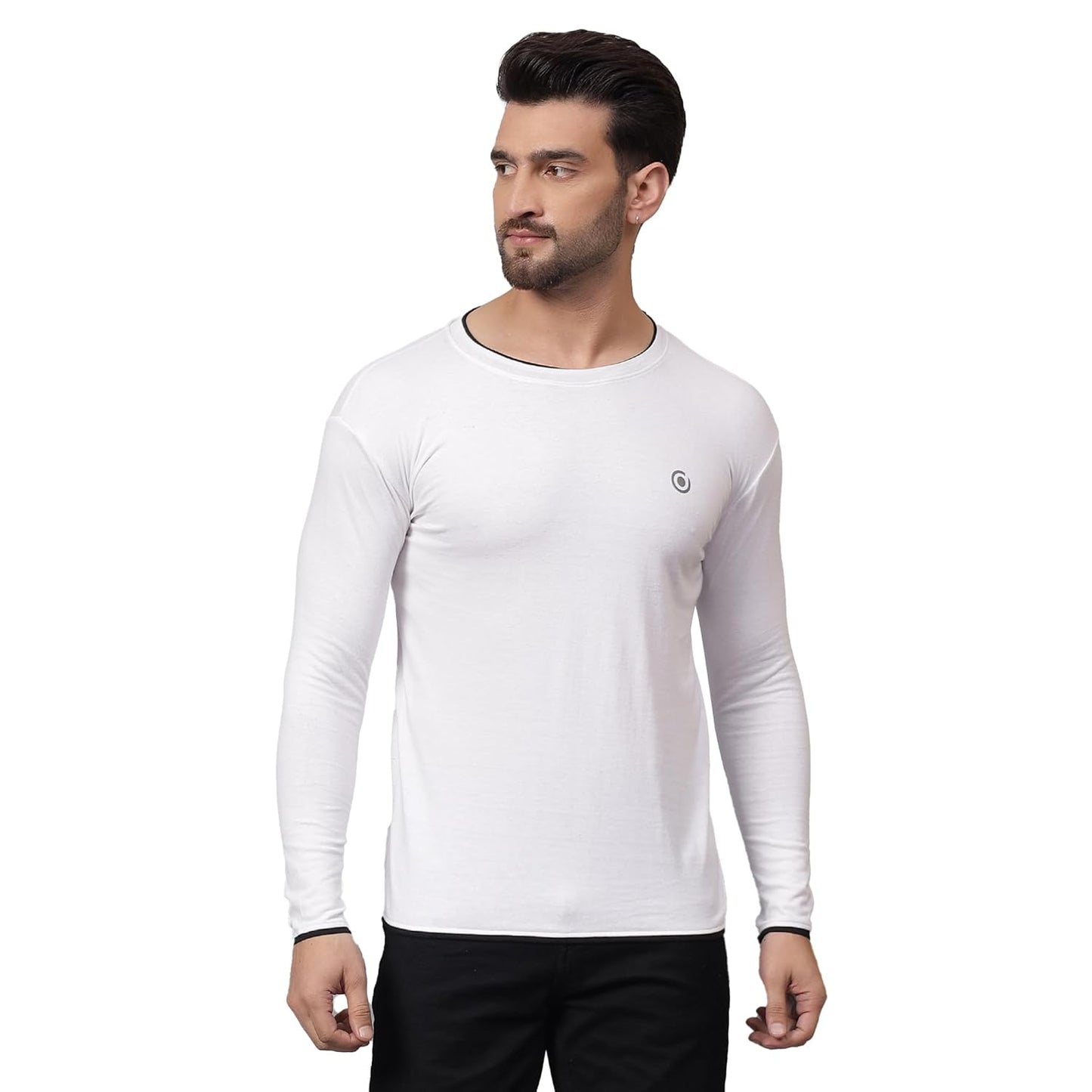FASHA Men's Solid Regular Fit