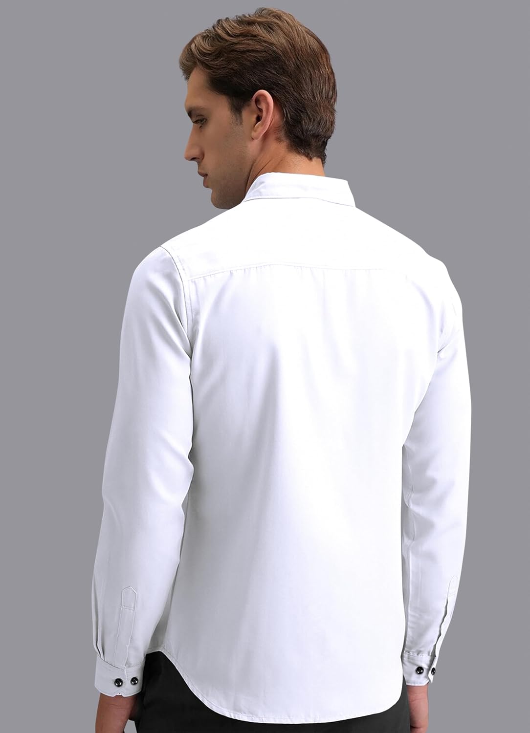 Shirt's Collection Solid Pattern Shirt(Contrast - Parent)