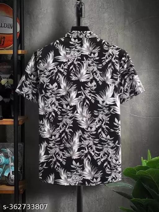 FUNKY RICH Regular Fit Shirt for Men | Half Sleeve