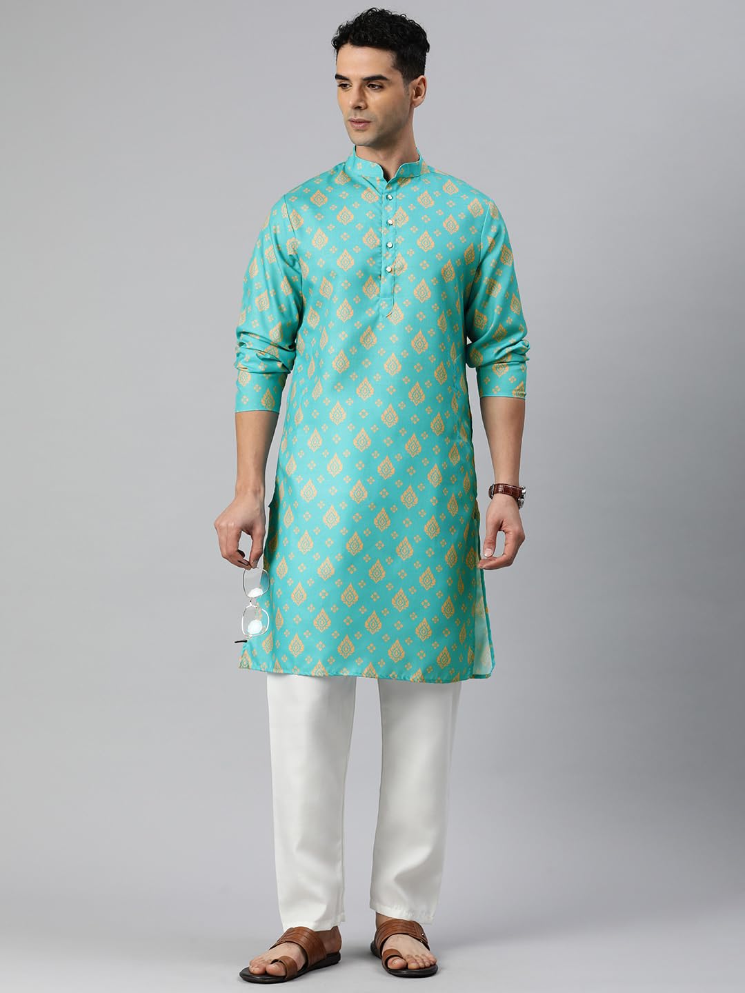 Majestic Man Men's Cotton Blend Regular Fit Casual