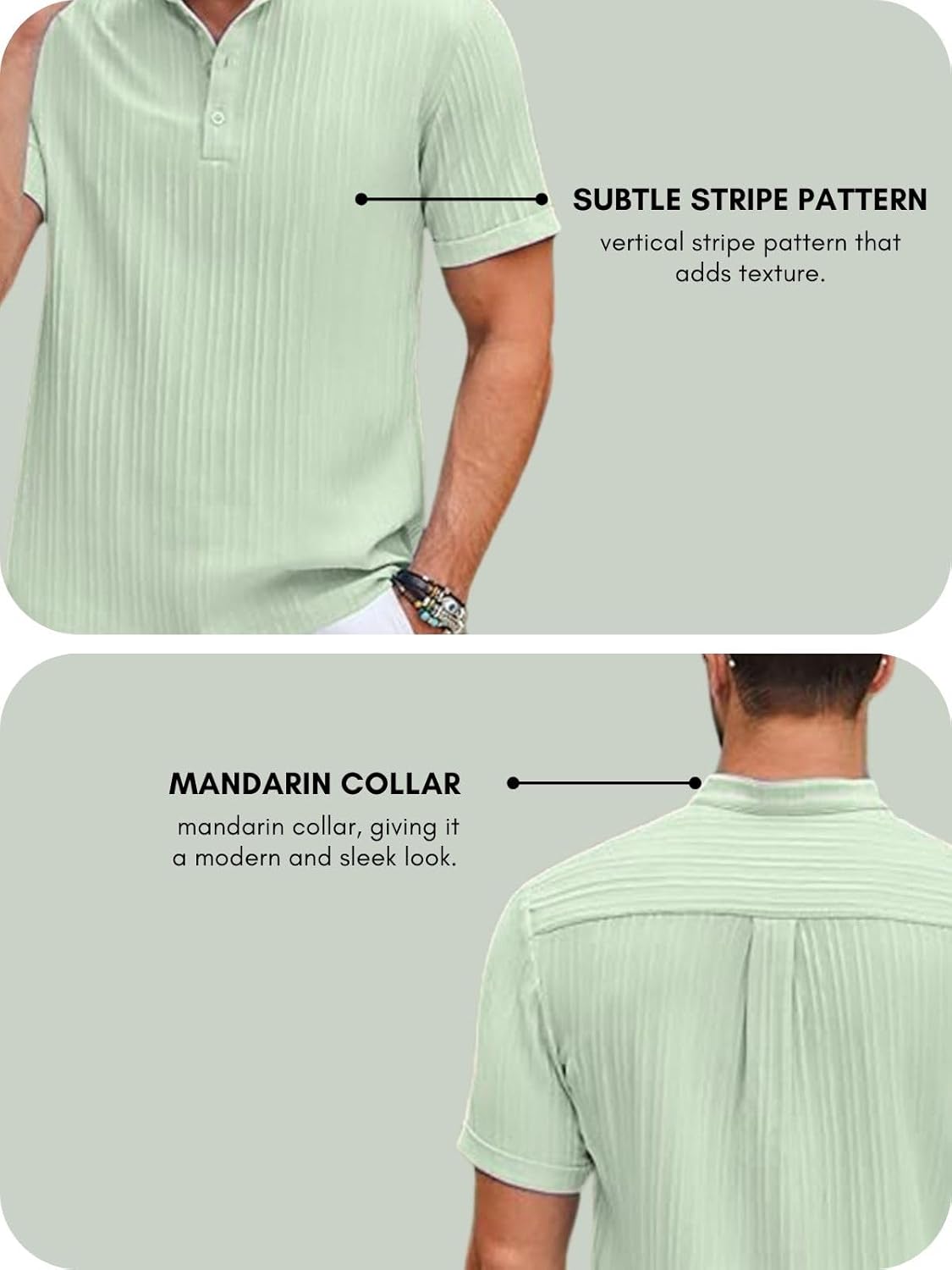 GRECIILOOKS Shirt for Men | Mens Casual Shirt