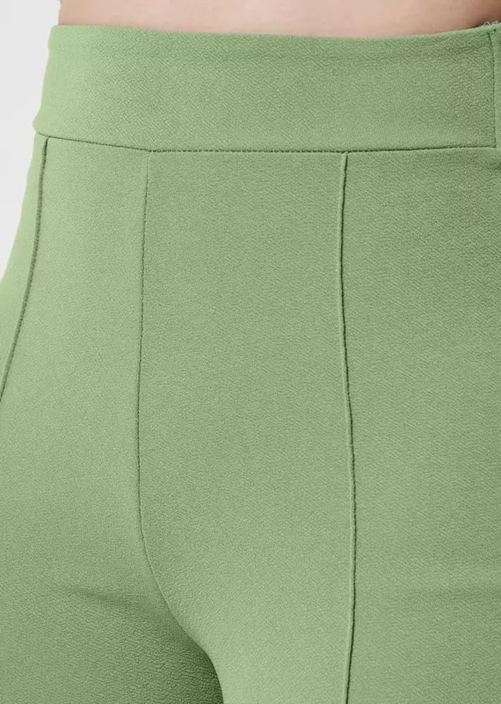 Bhagwati Silk Mill Women's Cotton Blend High Waist