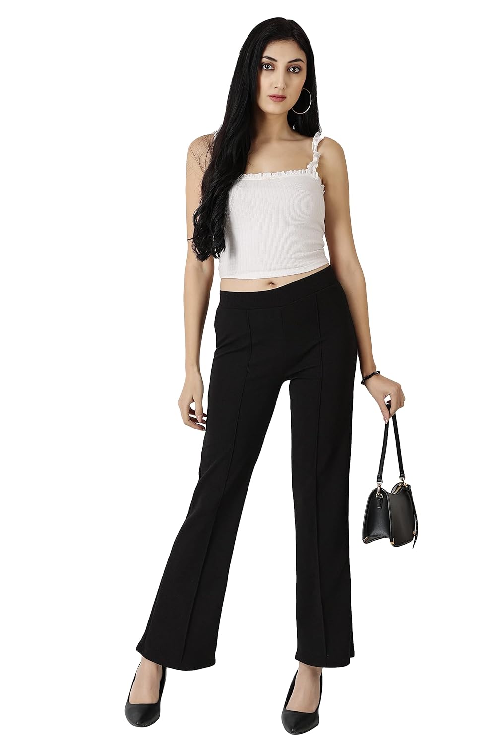 ZAPRA FASHION Women Polyester Lycra Bootcut