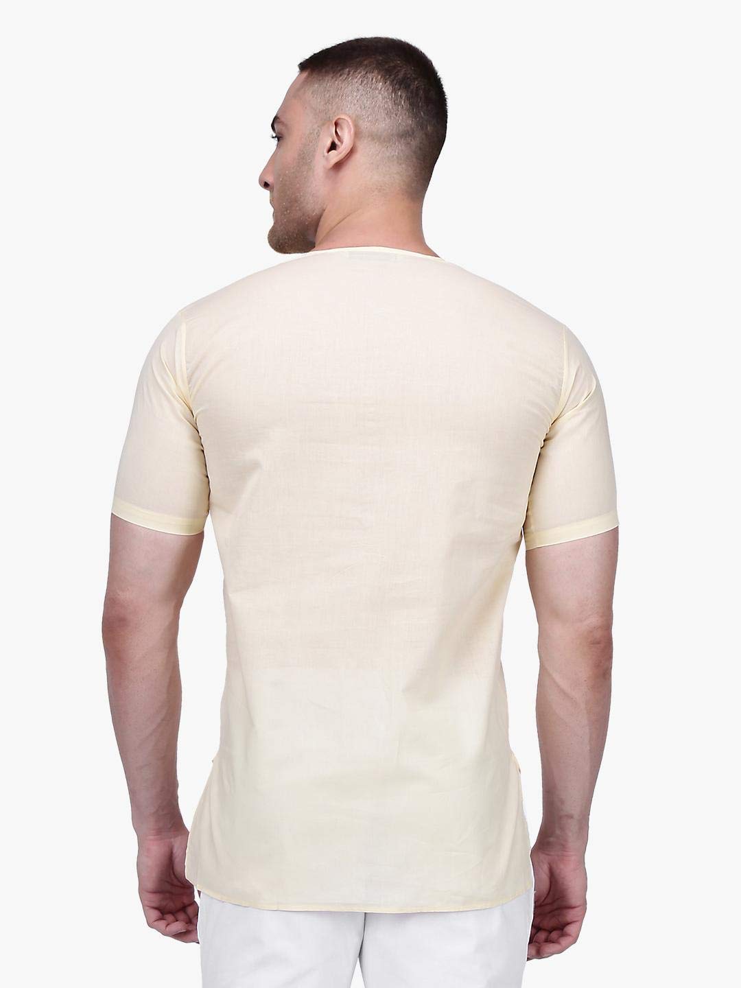 Rajubhai Hargovindas Men Cotton Straight Kurta
