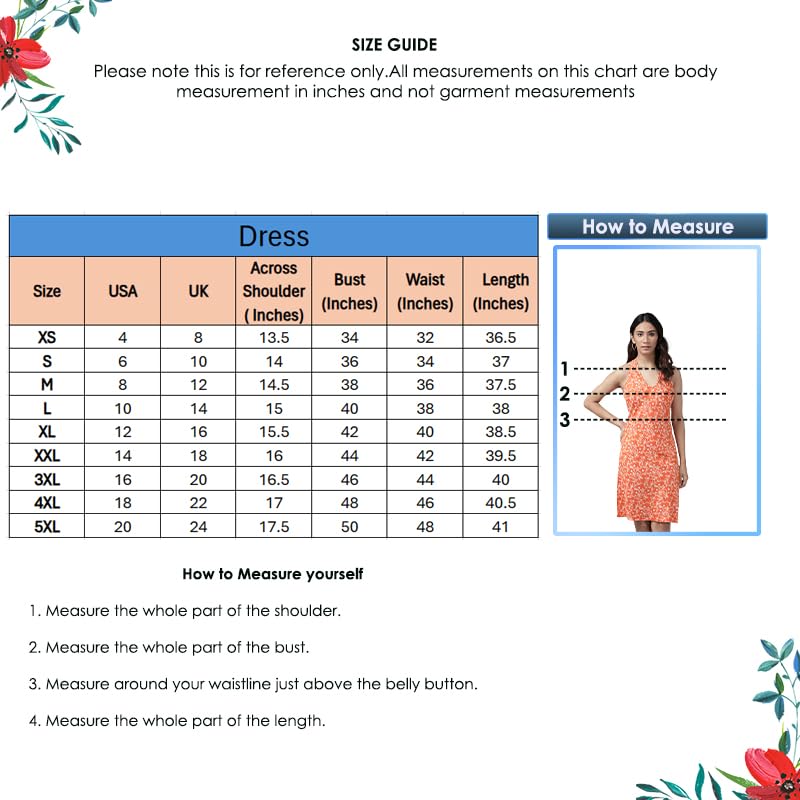 Women's Cotton Floral Printed A-Line Knee-Length Dress for Women