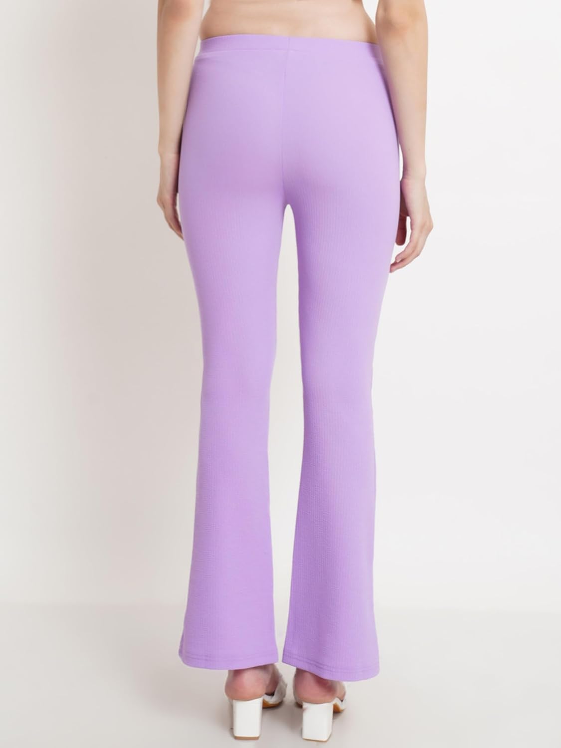POPWINGS Casual Solid Regular Fit Solid Trouser