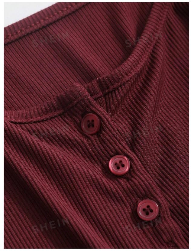 JC JUMMY COUTUREWomen's Quarter Button Full Sleeve