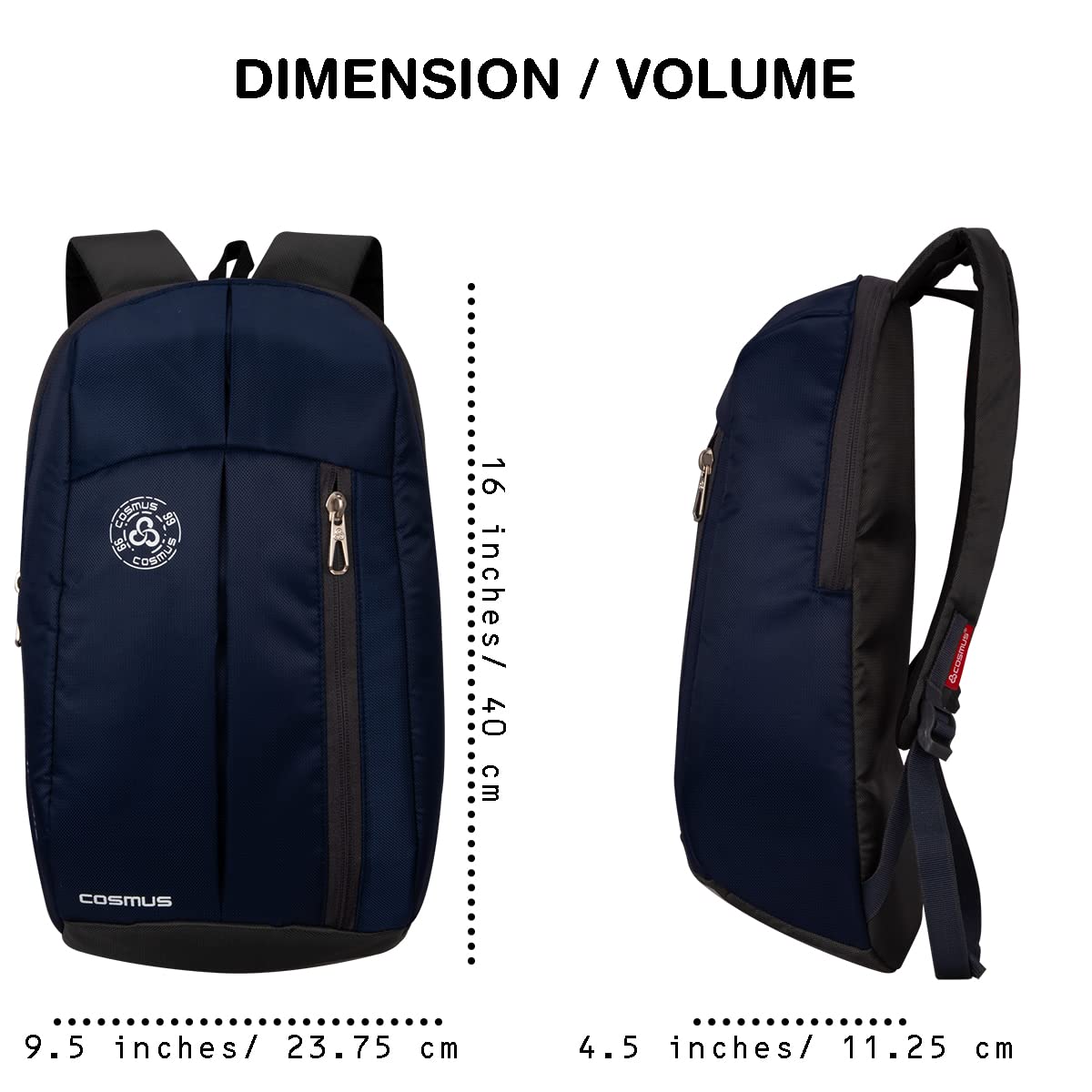 Cosmus Zipit Small Outdoor Mini Backpack 12 L - alphahostel.in