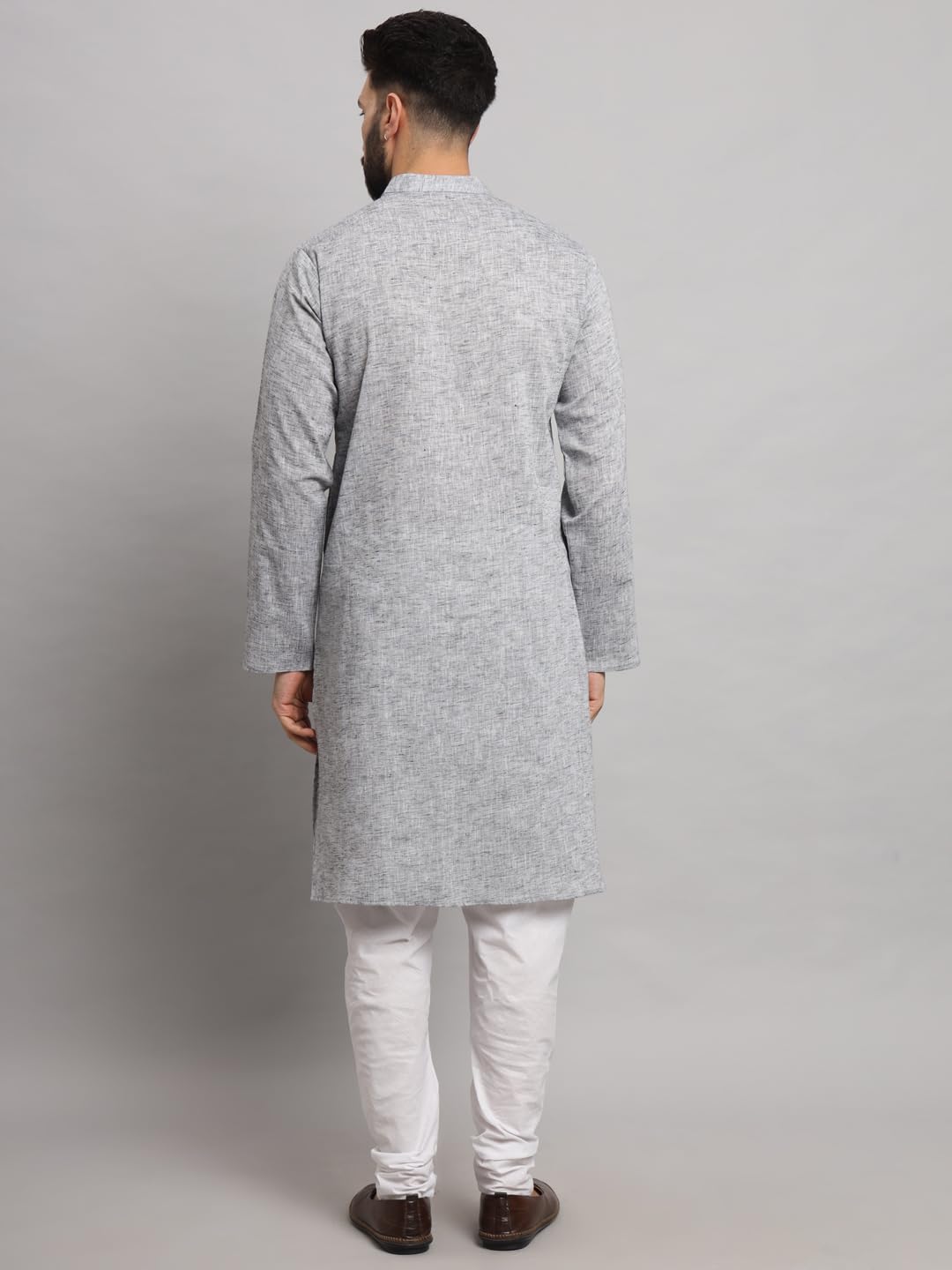 LATEST CHIKAN Men's Cotton Regular Textured