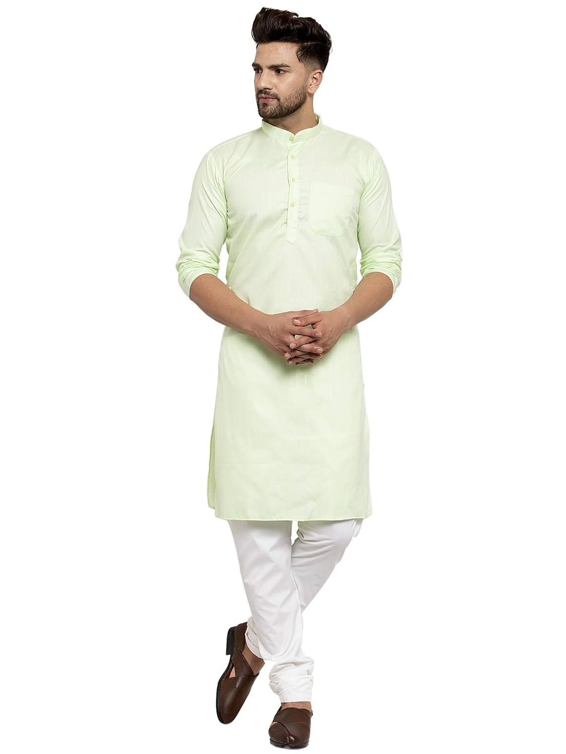 ABH LIFESTYLE Men's Cotton Kurta Pyjama Set