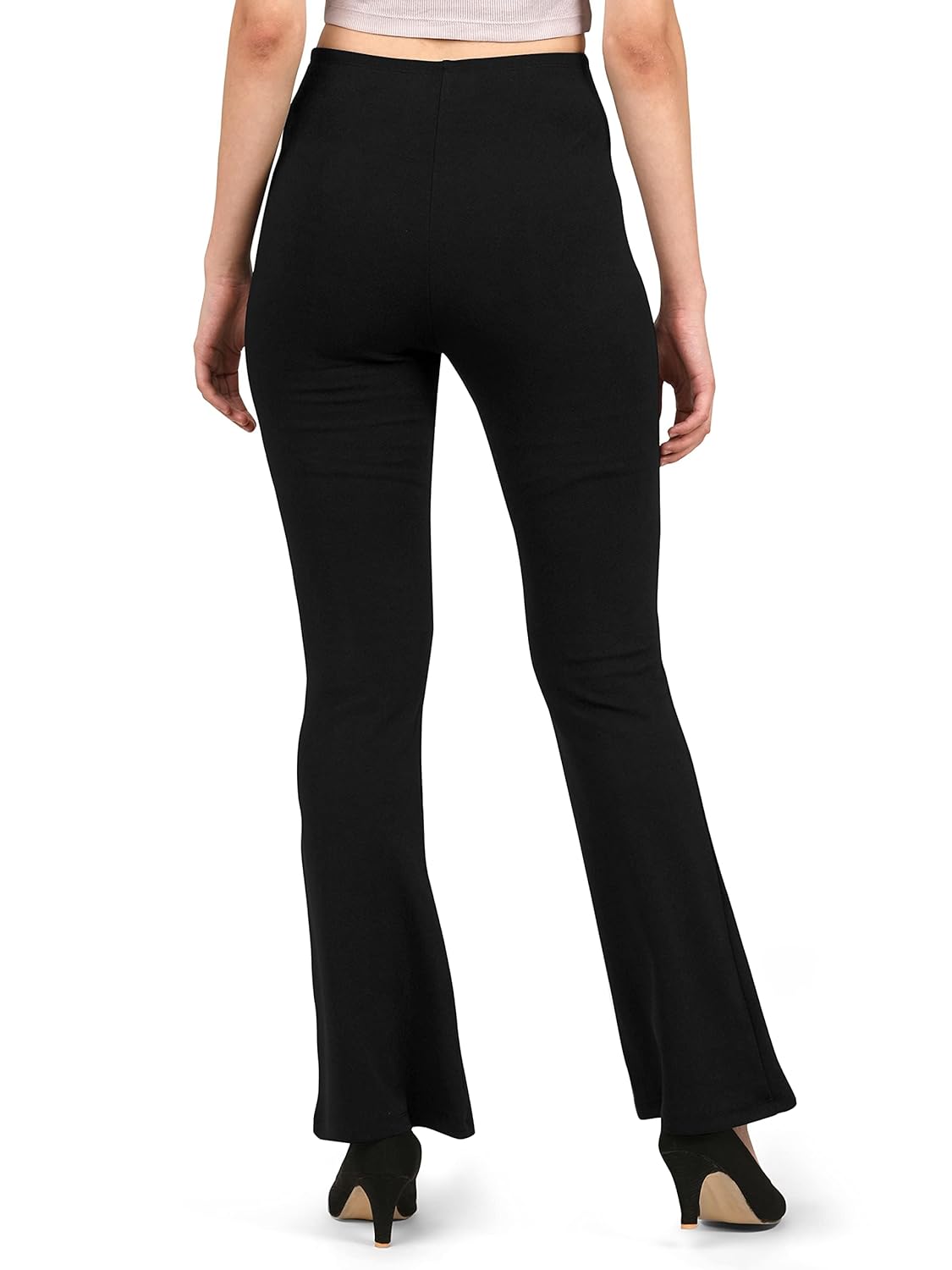 Mehrang Cotton Blend Parallel Trouser Pants Regular fit