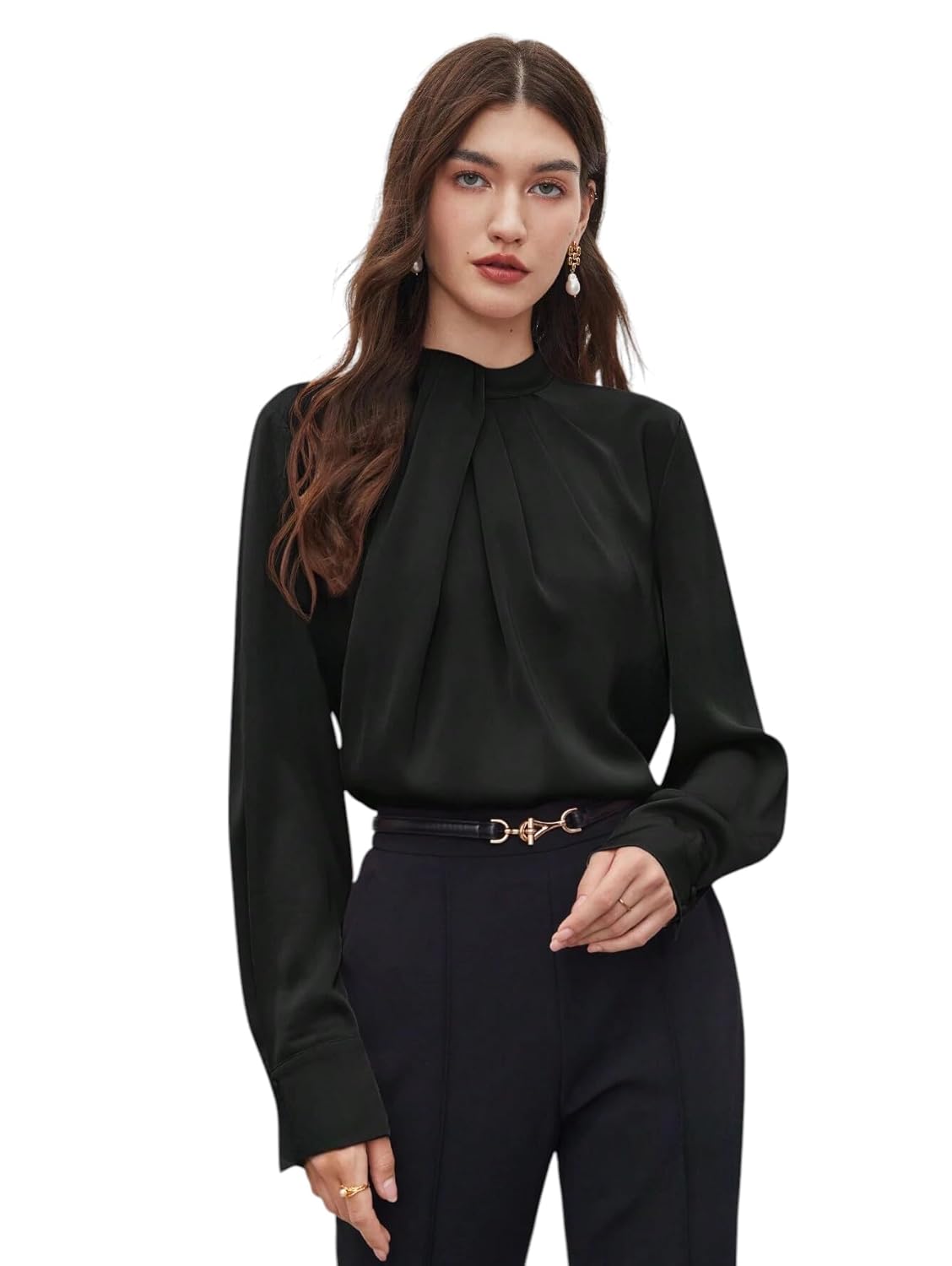 LITZO Top for Women Regular Fit Latest Stylish Office Wear Western Top (T-L-01-04)