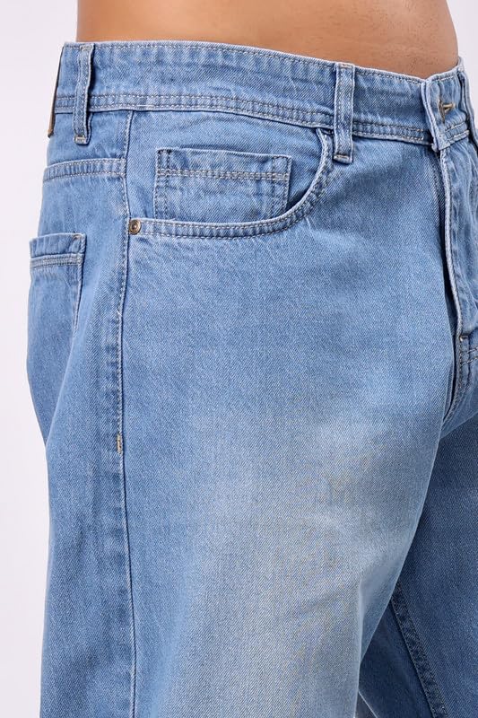London Hills Men's Relaxed Fit Mid Rise Jeans || Relaxed