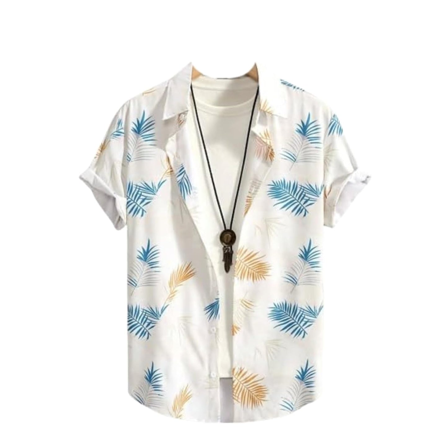 FUNKY RICH Regular Fit Shirt for Men | Half Sleeve
