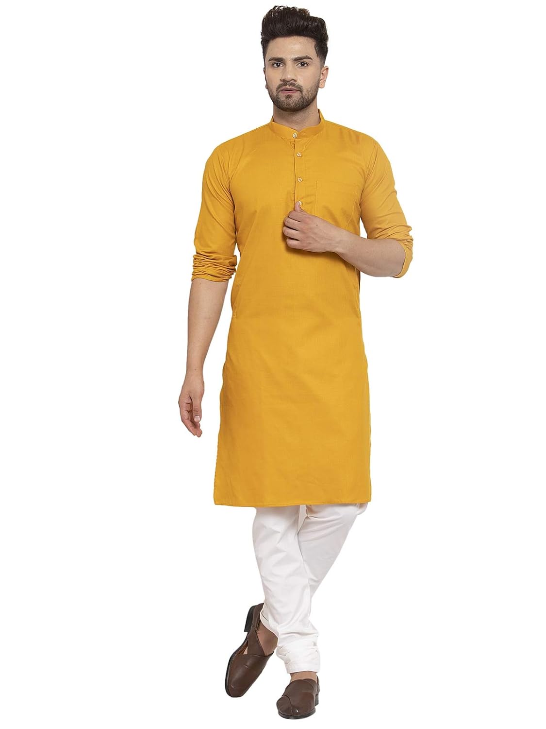 ABH LIFESTYLE Men's Cotton Kurta Pyjama Set