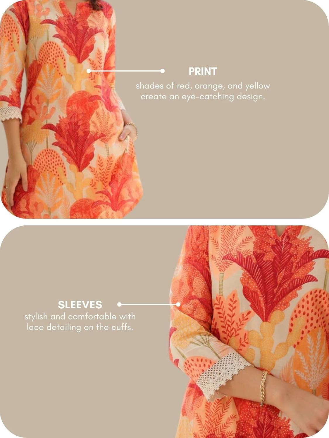Ethnic Co Ord Set | Casual Wear Pant Top Set