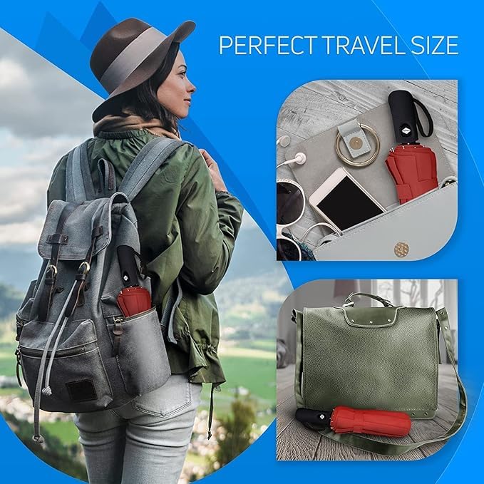 LivTee UV protection Automatic Open close Umbrella